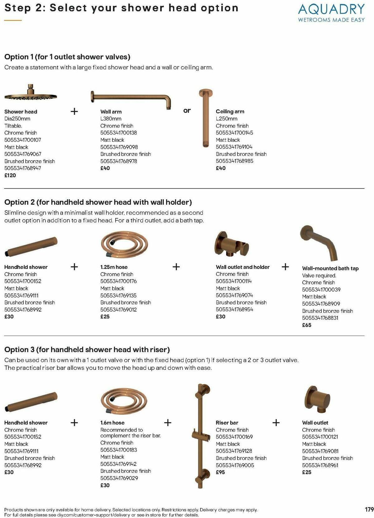 B&Q Bathrooms Offers from 1 December