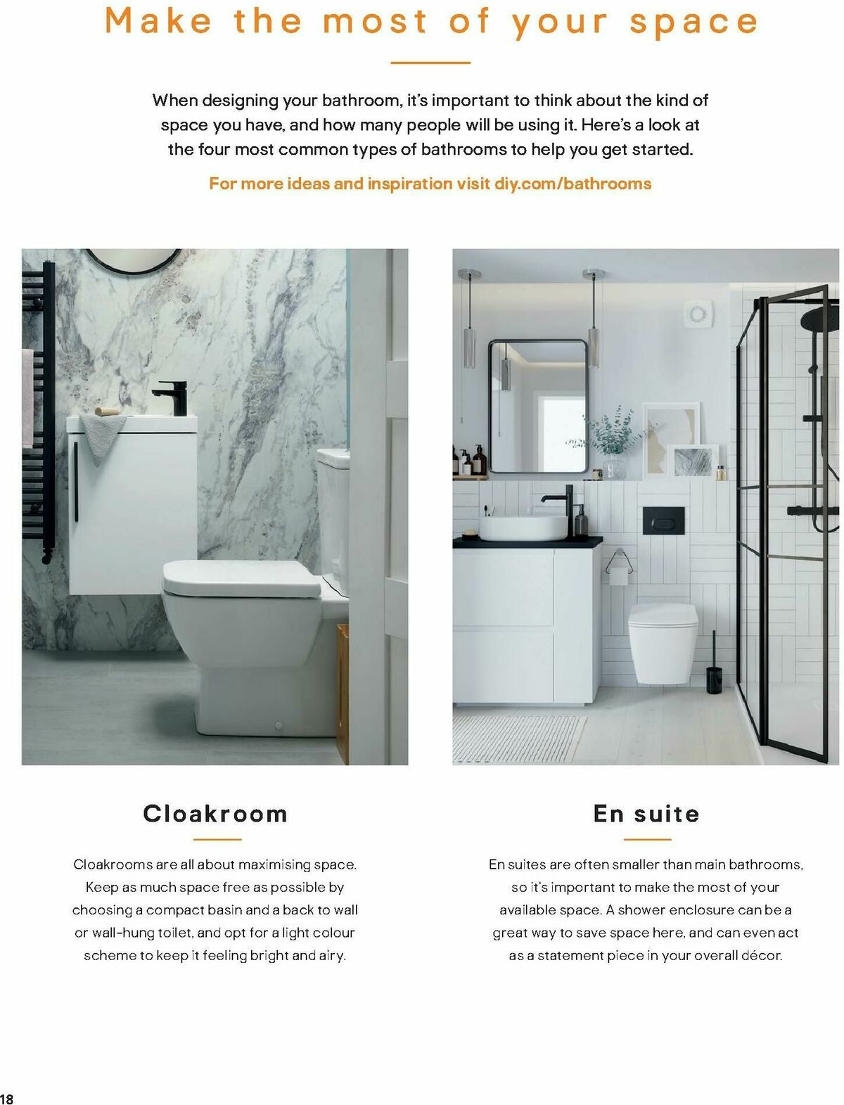 B&Q Bathrooms Offers from 1 December