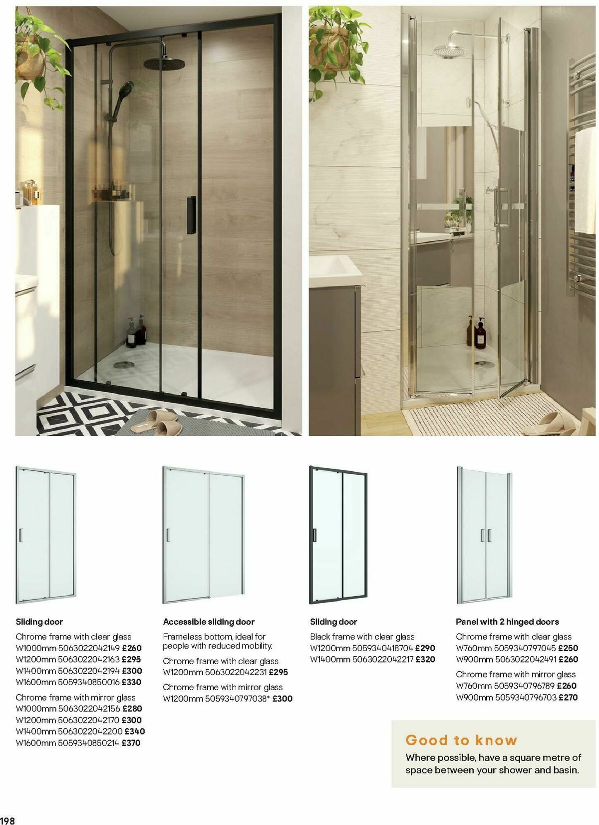 B&Q Bathrooms Offers from 1 December