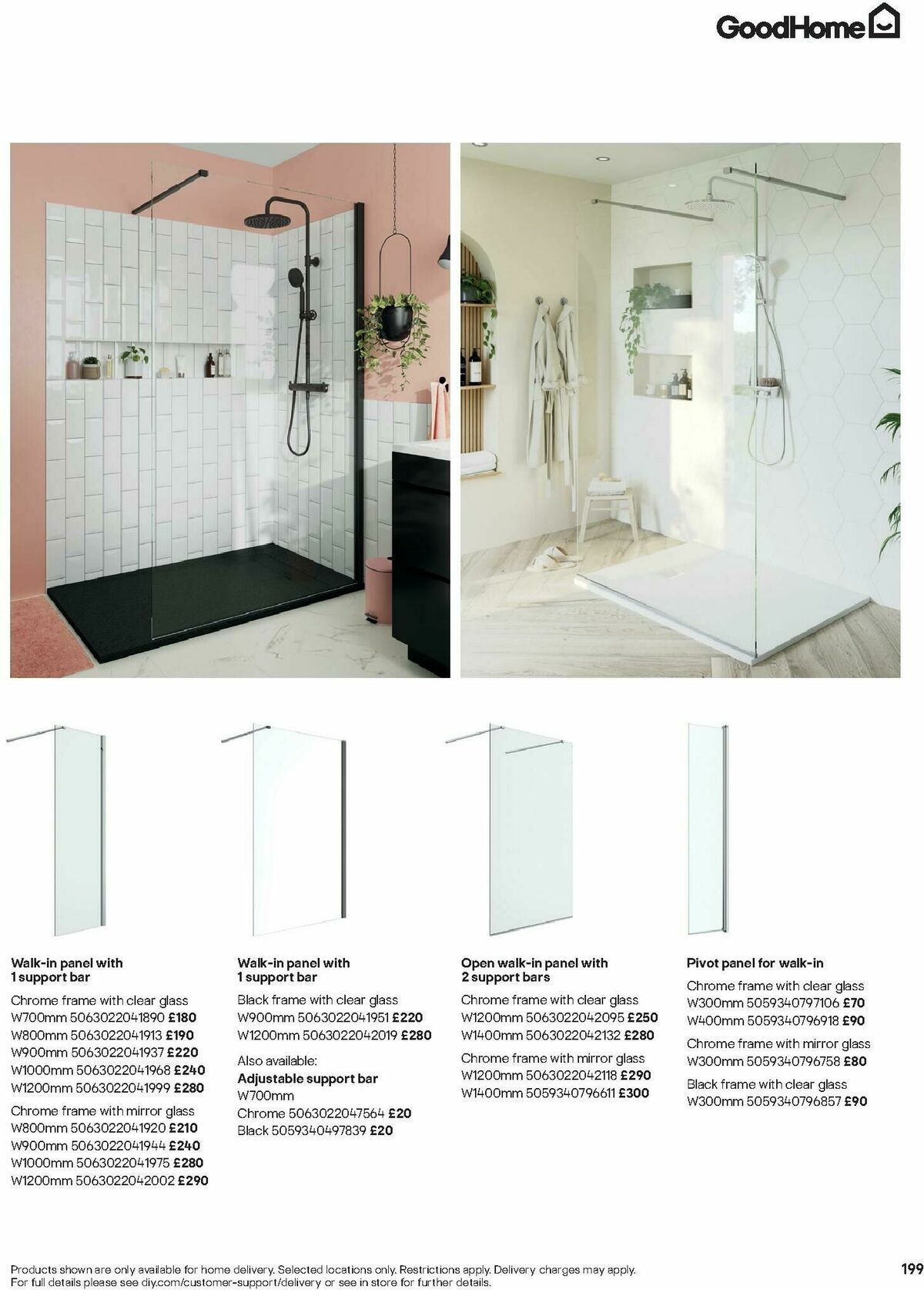 B&Q Bathrooms Offers from 1 December