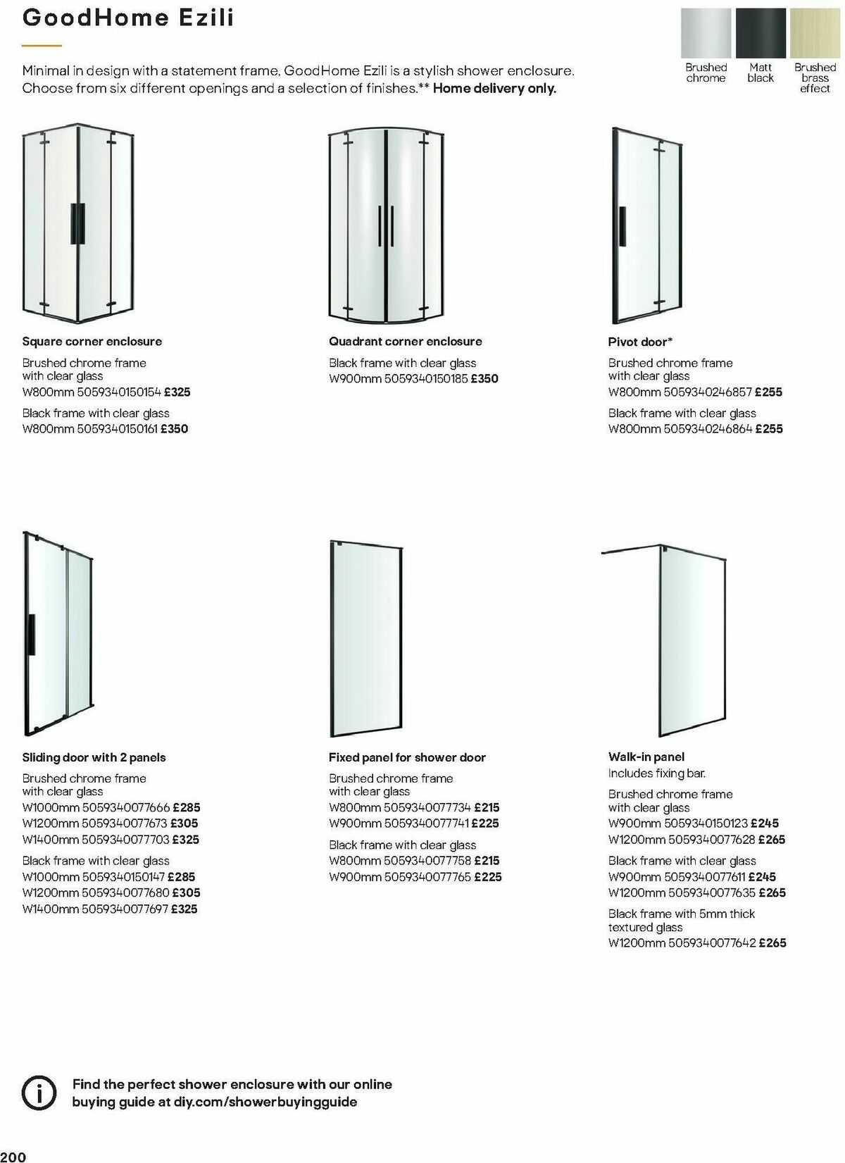 B&Q Bathrooms Offers from 1 December