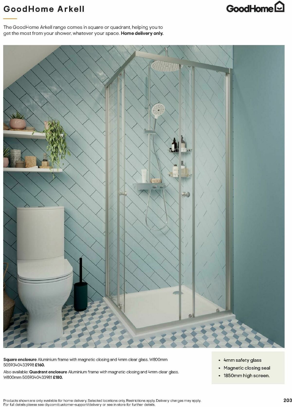 B&Q Bathrooms Offers from 1 December