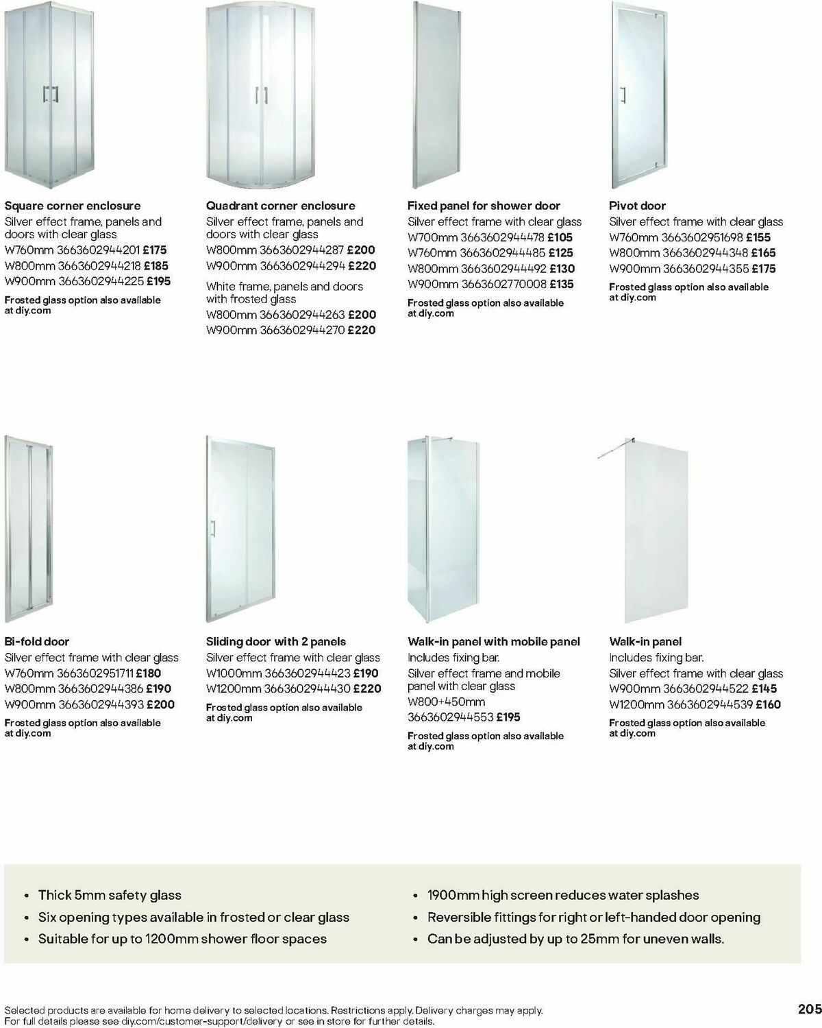 B&Q Bathrooms Offers from 1 December