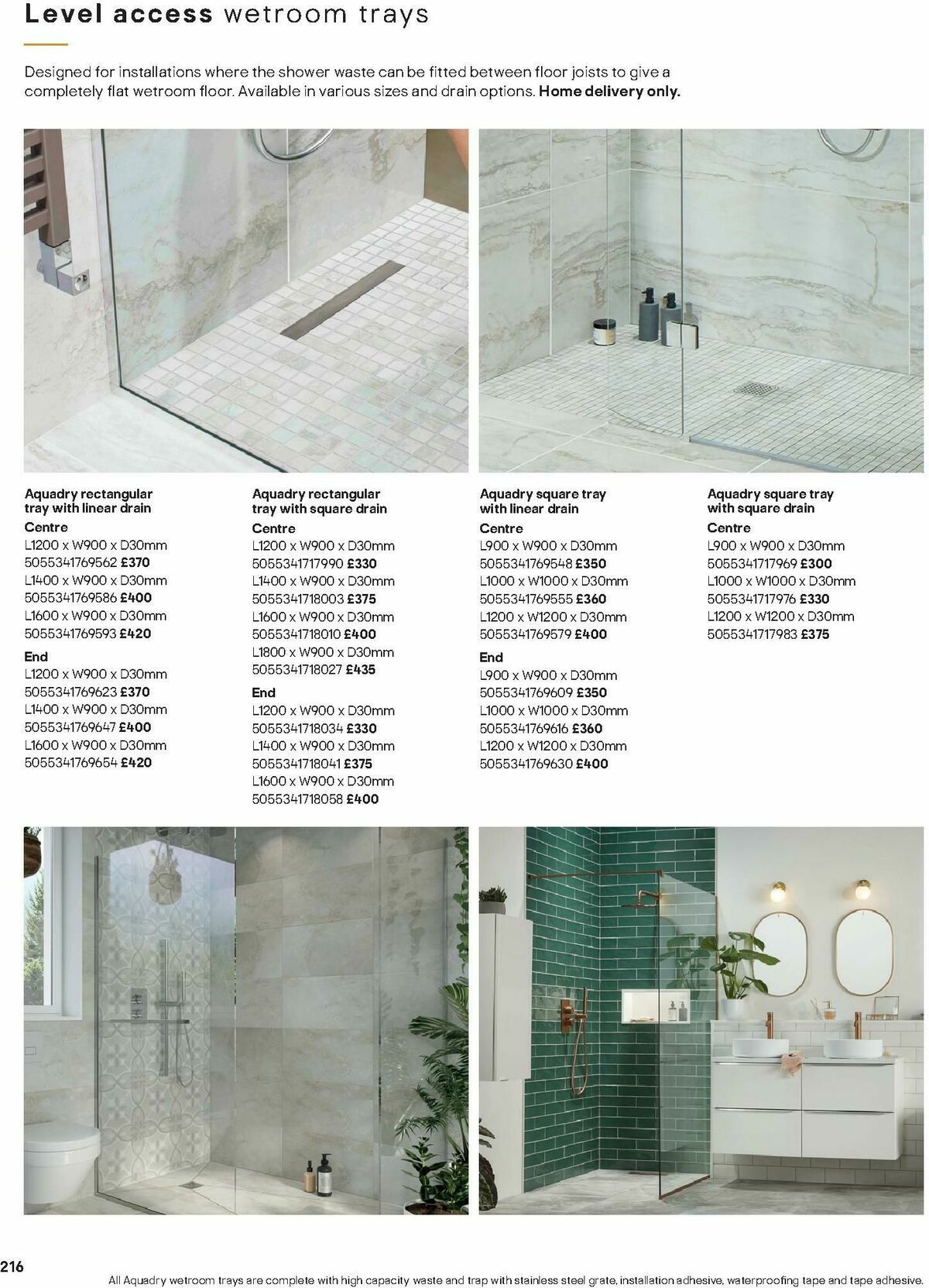 B&Q Bathrooms Offers from 1 December