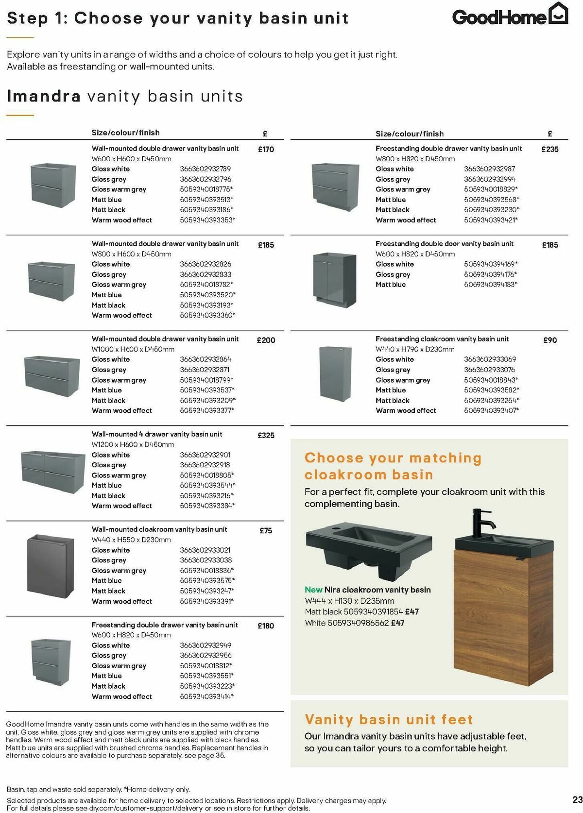 B&Q Bathrooms Offers from 1 December