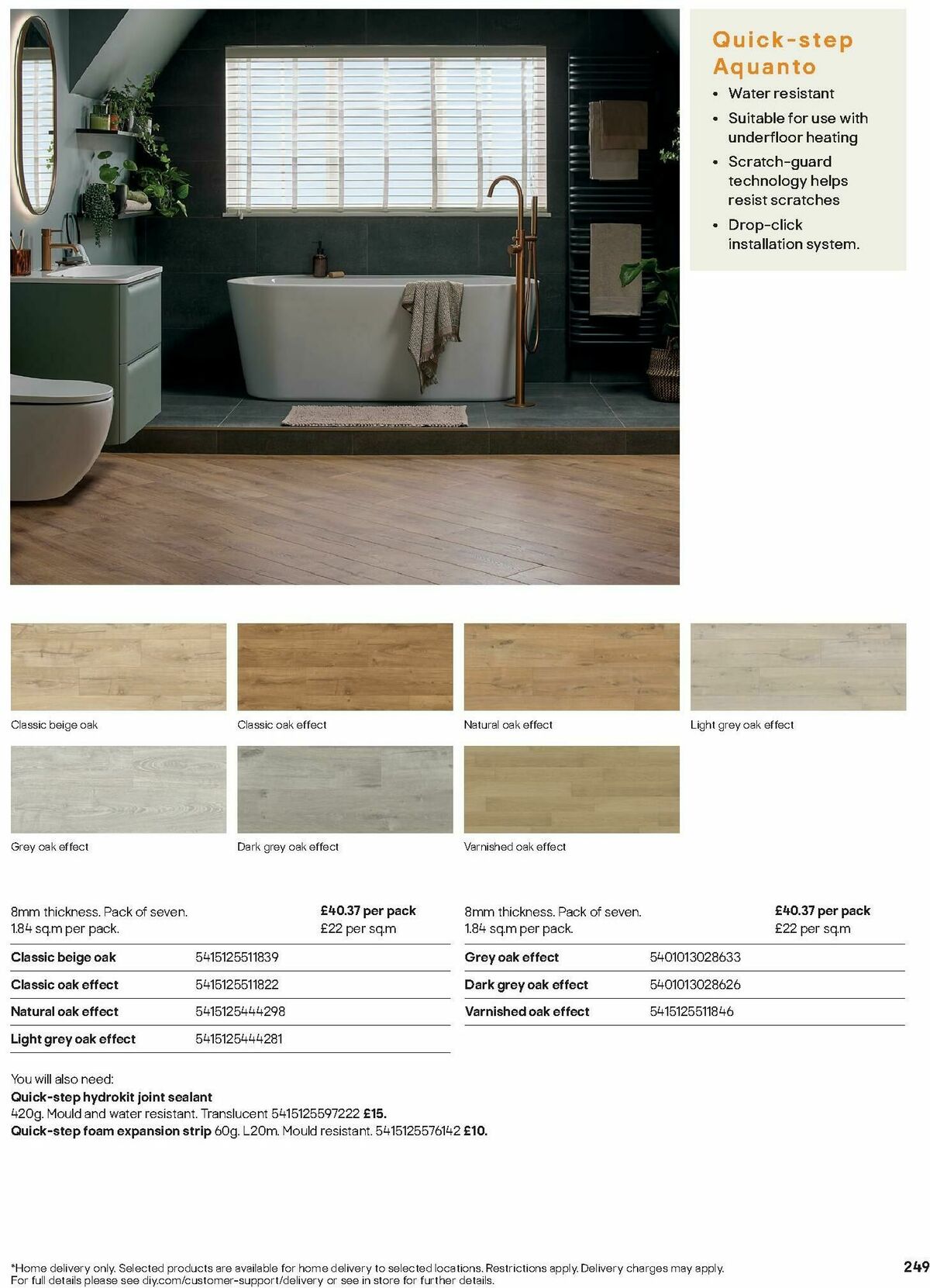 B&Q Bathrooms Offers from 1 December