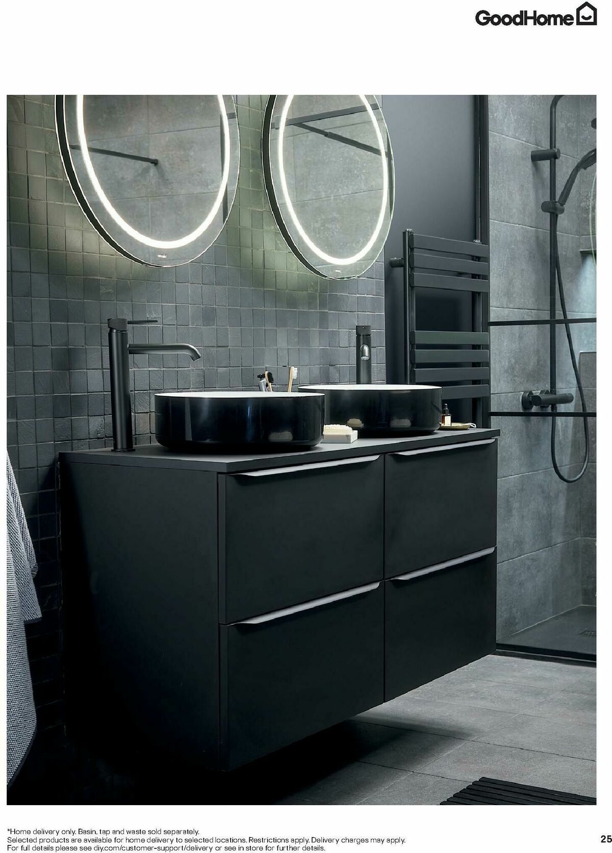 B&Q Bathrooms Offers from 1 December