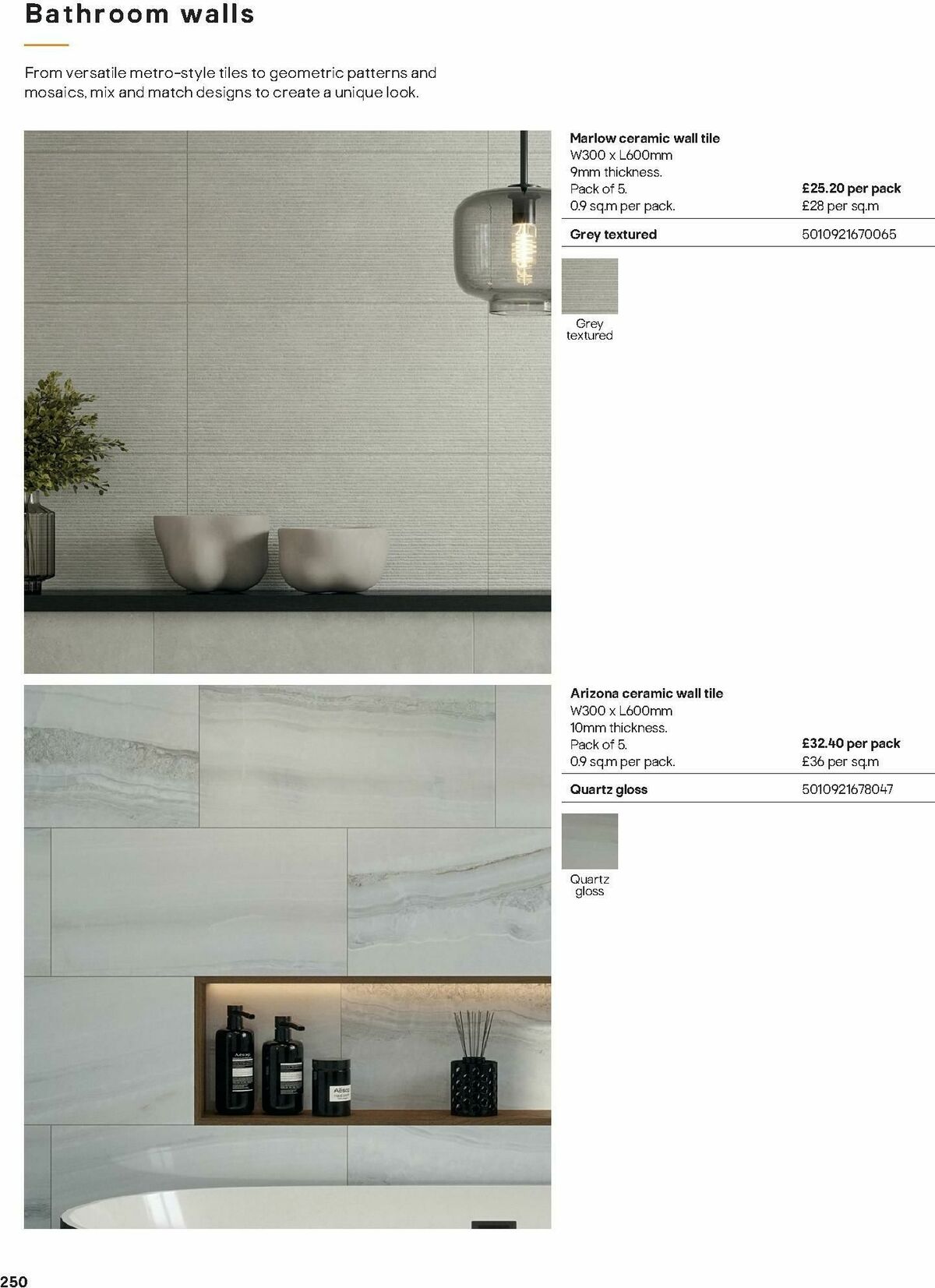 B&Q Bathrooms Offers from 1 December