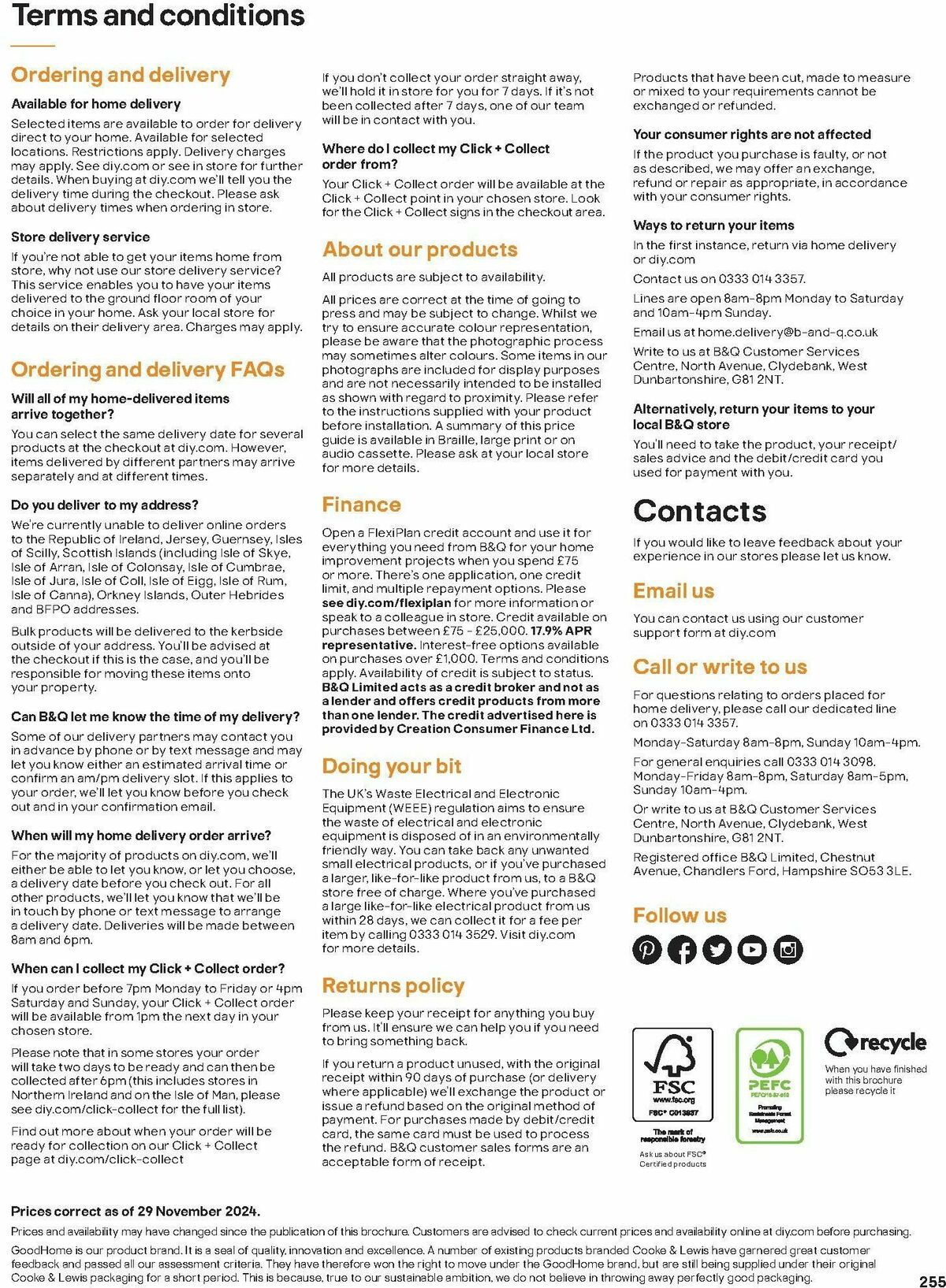 B&Q Bathrooms Offers from 1 December