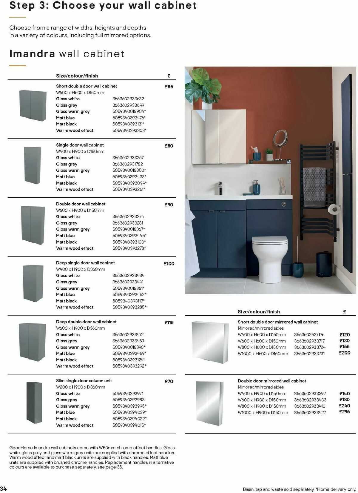 B&Q Bathrooms Offers from 1 December
