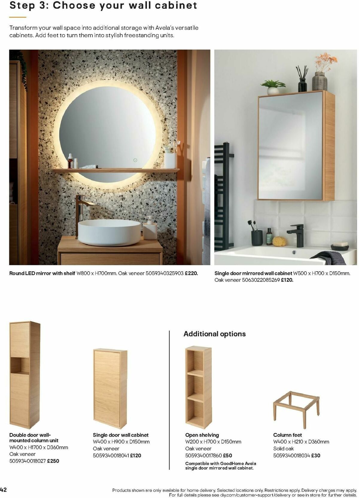 B&Q Bathrooms Offers from 1 December