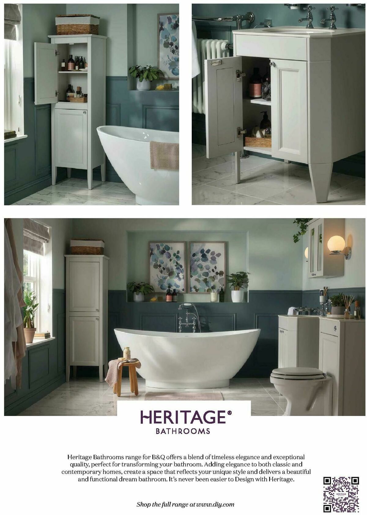 B&Q Bathrooms Offers from 1 December