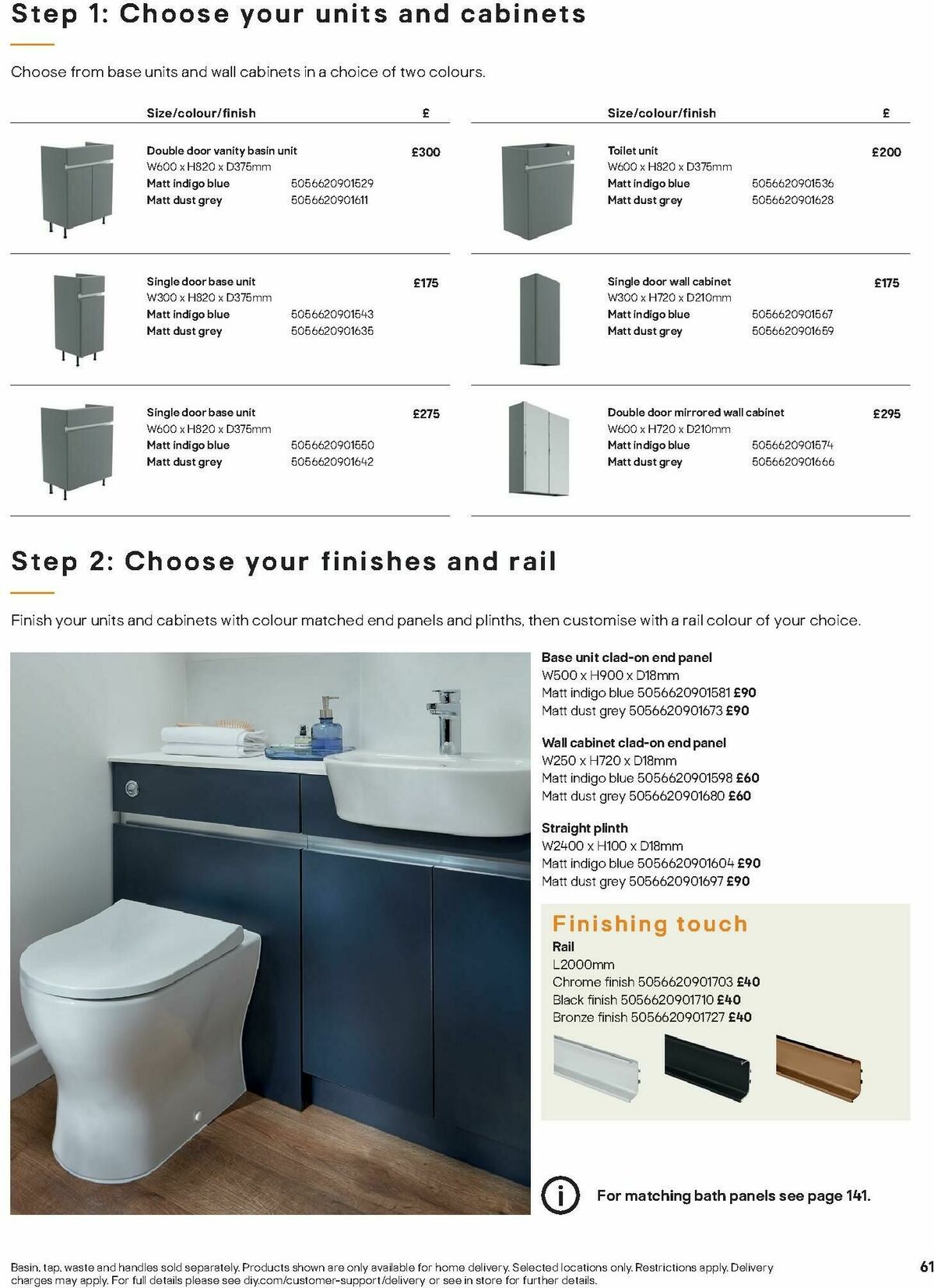 B&Q Bathrooms Offers from 1 December