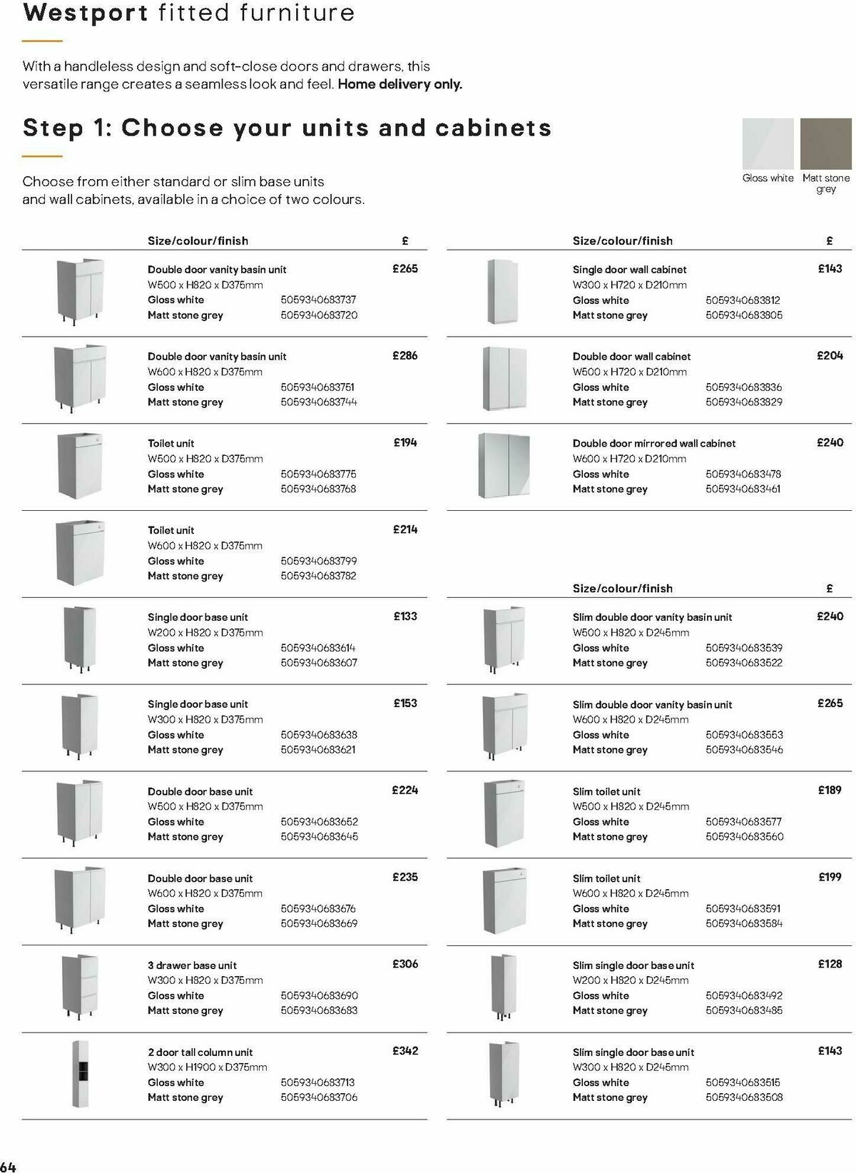 B&Q Bathrooms Offers from 1 December
