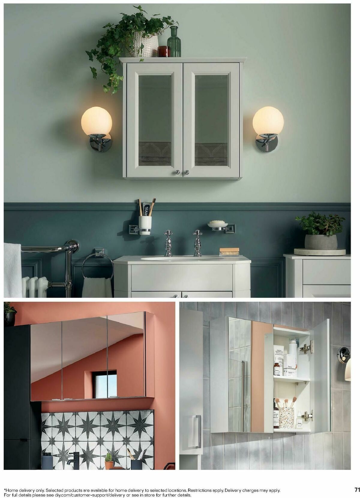 B&Q Bathrooms Offers from 1 December