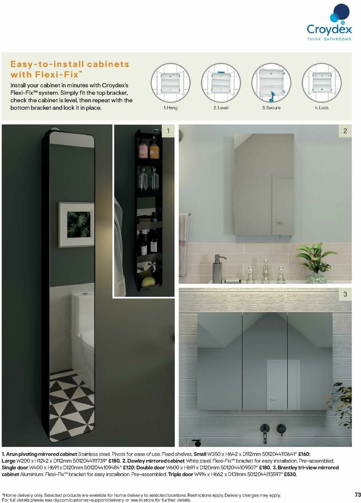 B&Q Bathrooms Offers from 1 December