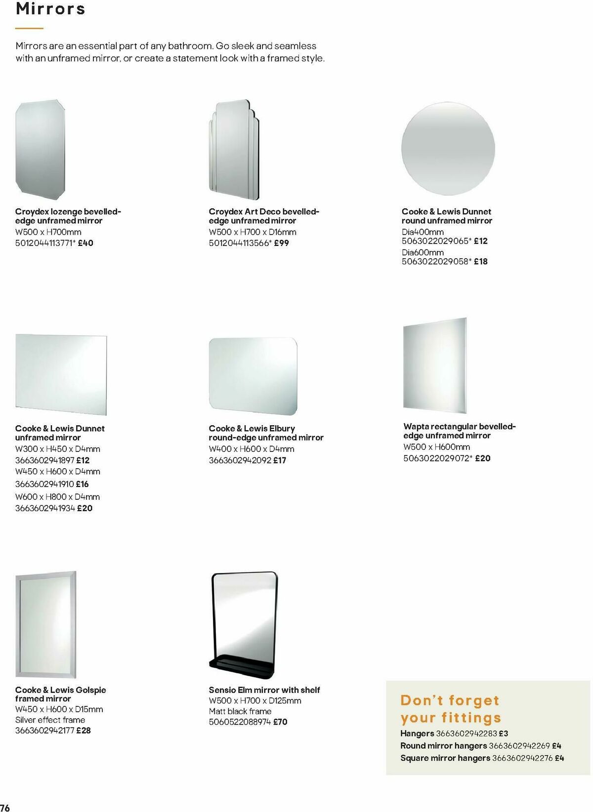 B&Q Bathrooms Offers from 1 December