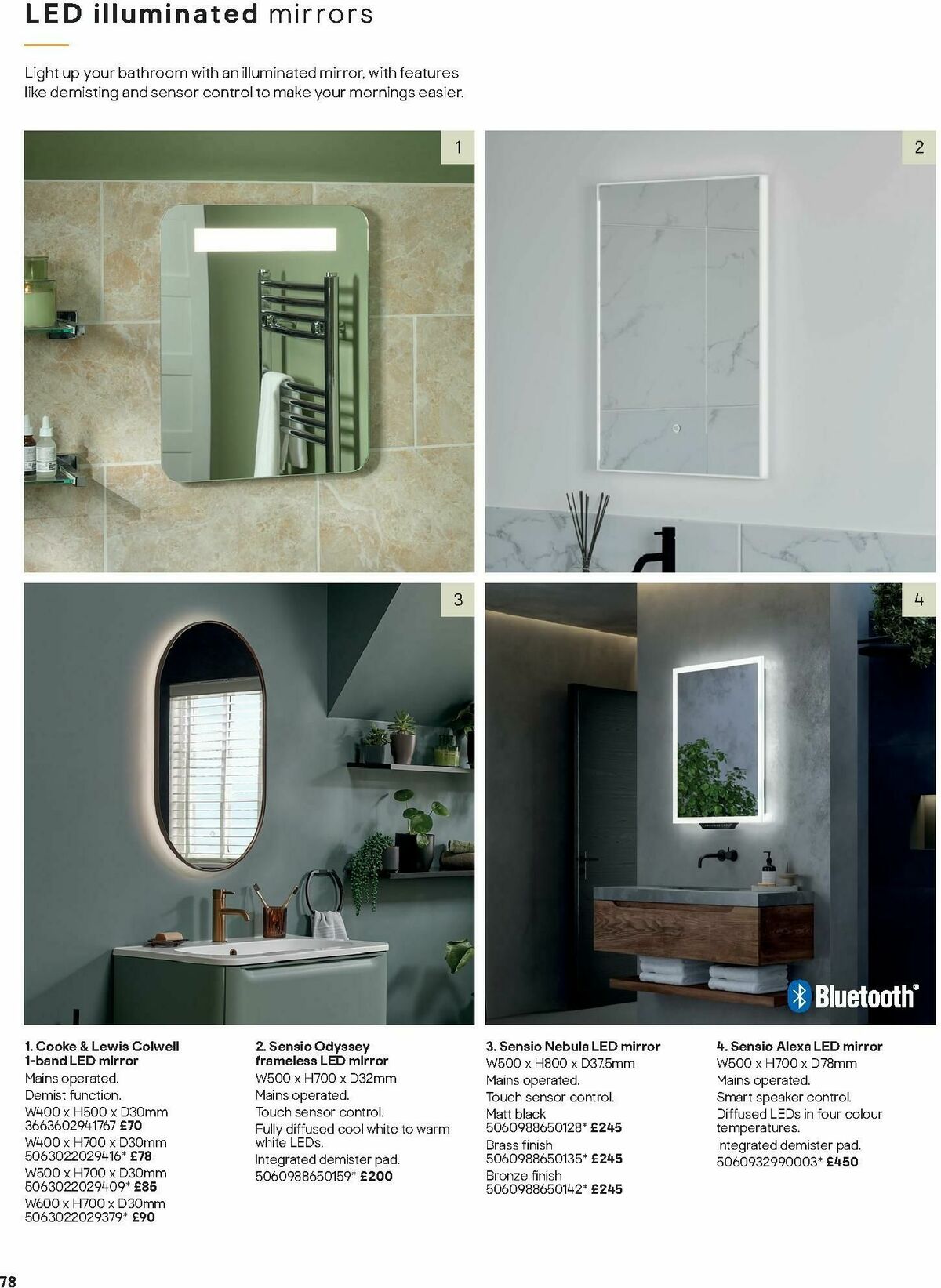 B&Q Bathrooms Offers from 1 December