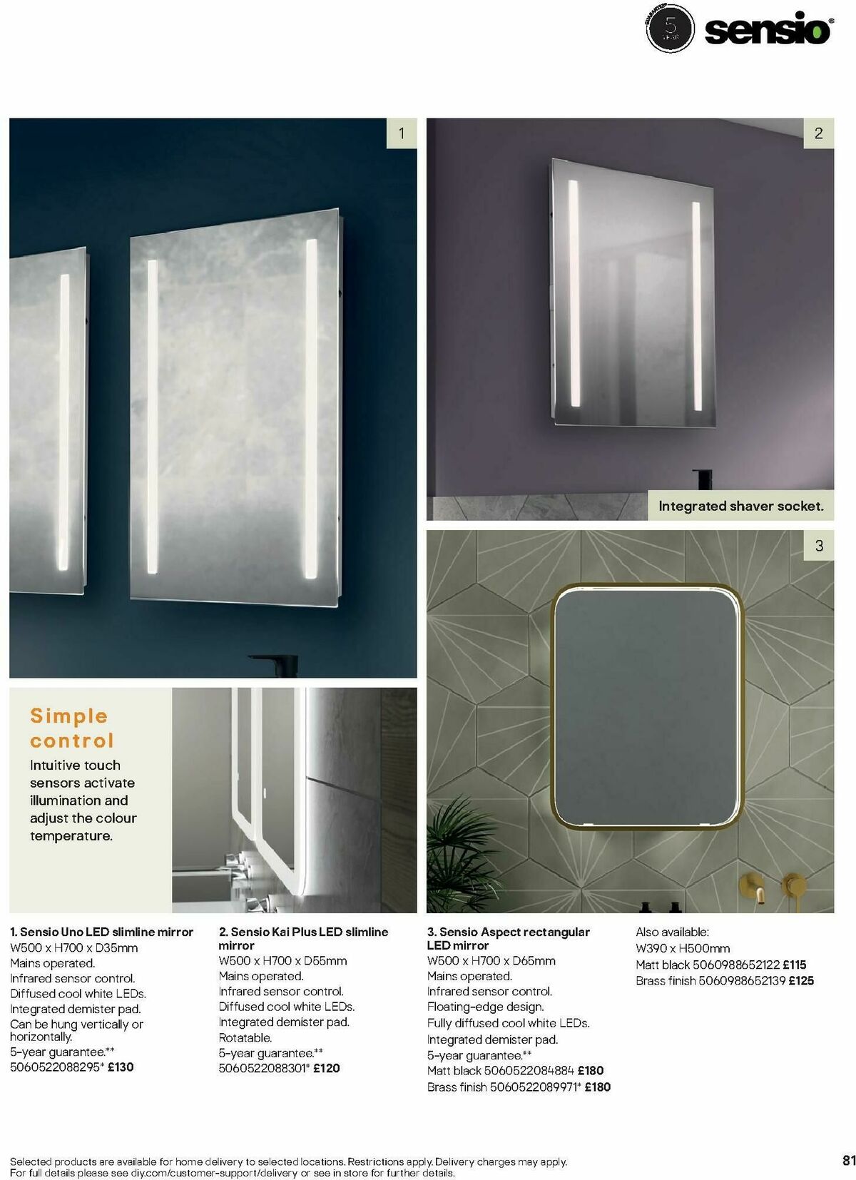 B&Q Bathrooms Offers from 1 December