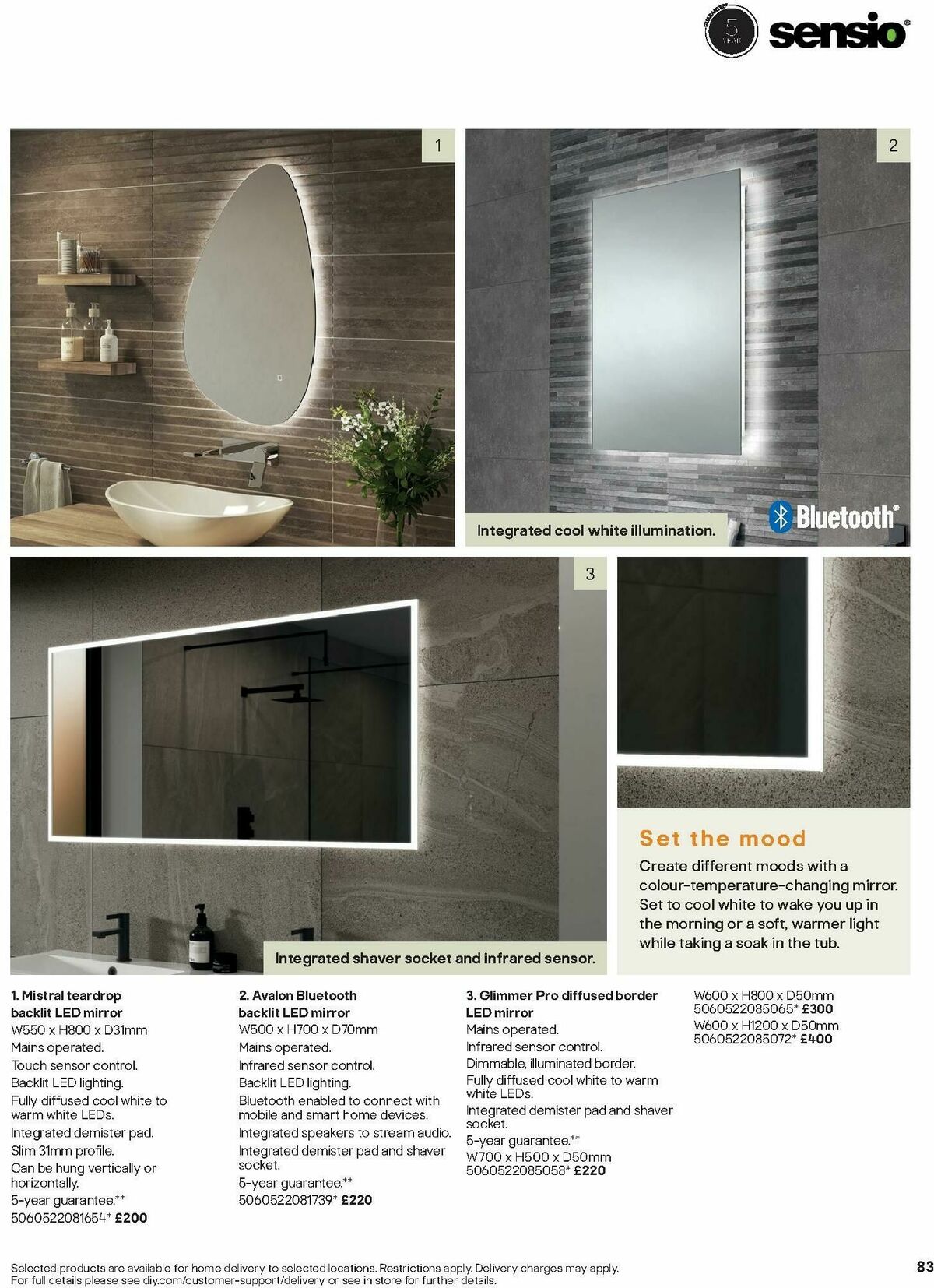 B&Q Bathrooms Offers from 1 December