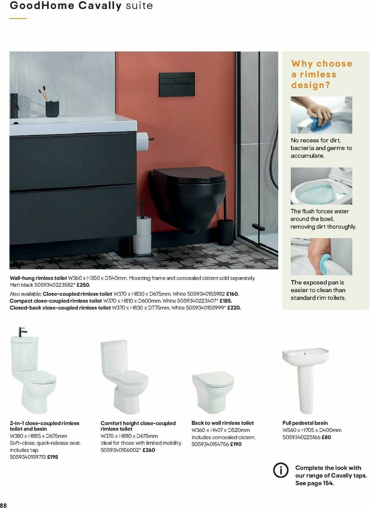 B&Q Bathrooms Offers from 1 December