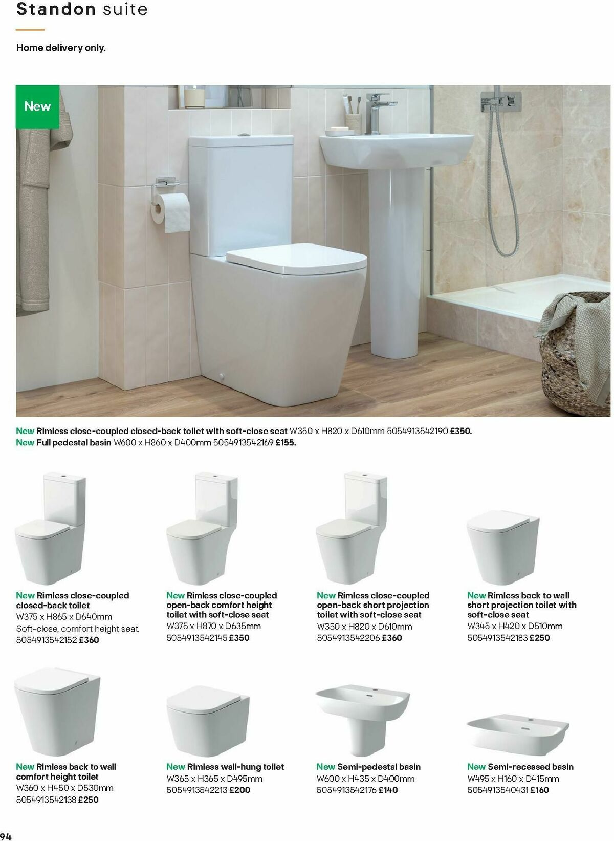 B&Q Bathrooms Offers from 1 December