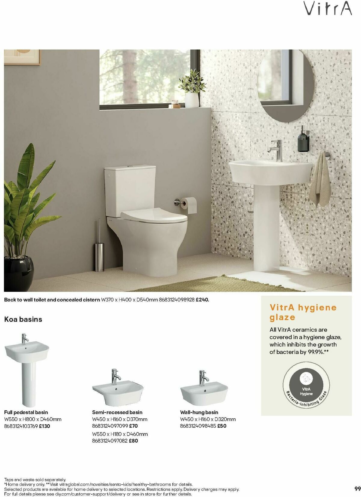 B&Q Bathrooms Offers from 1 December