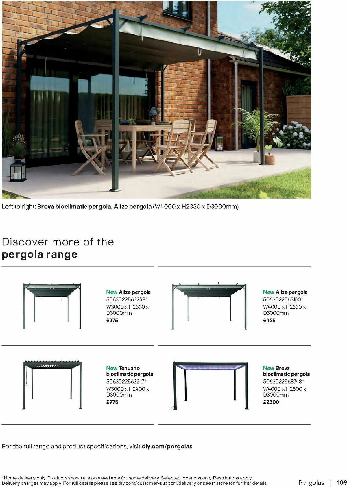 B&Q Outdoor Living Offers from 20 March