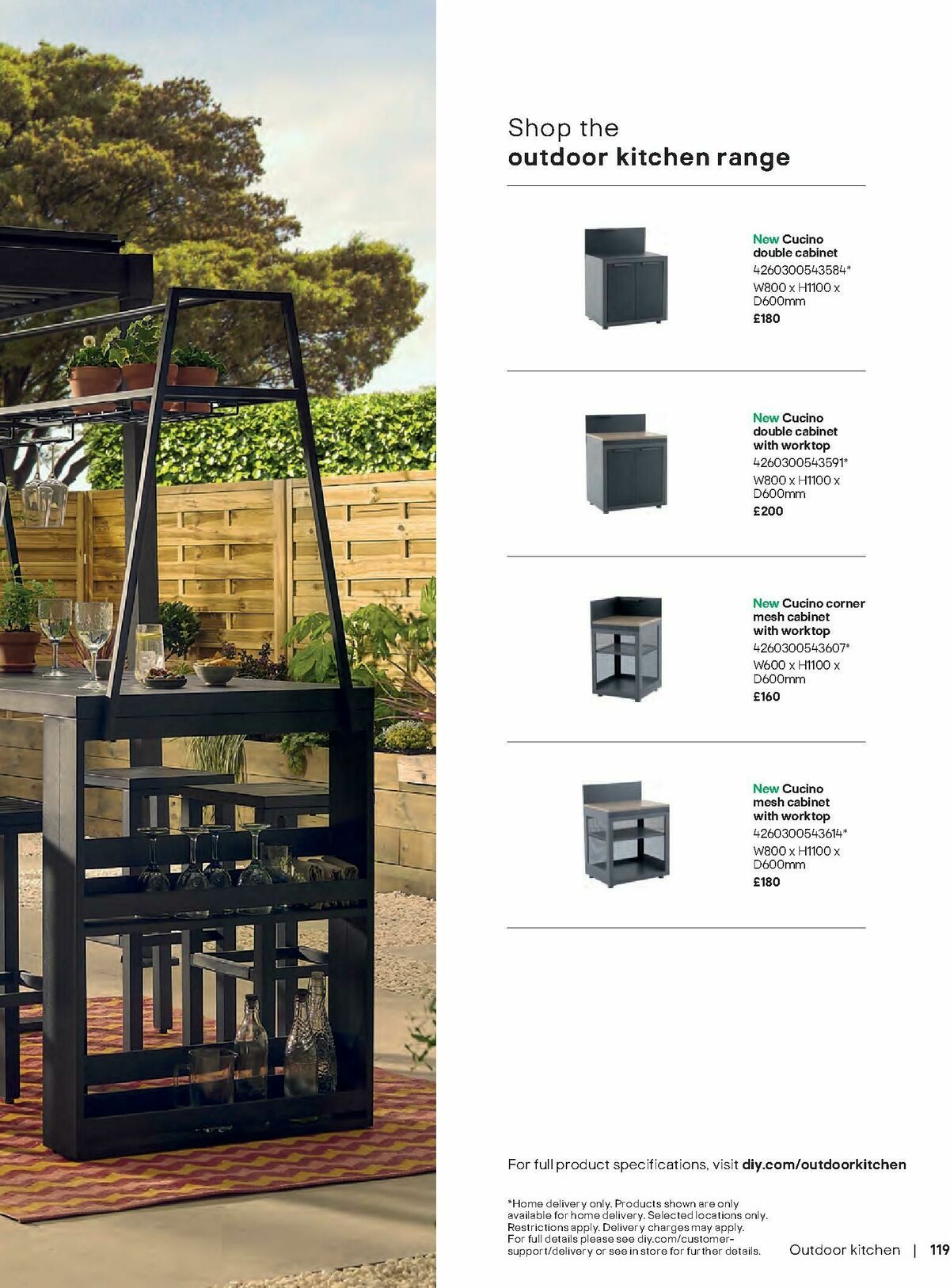 B&Q Outdoor Living Offers from 20 March