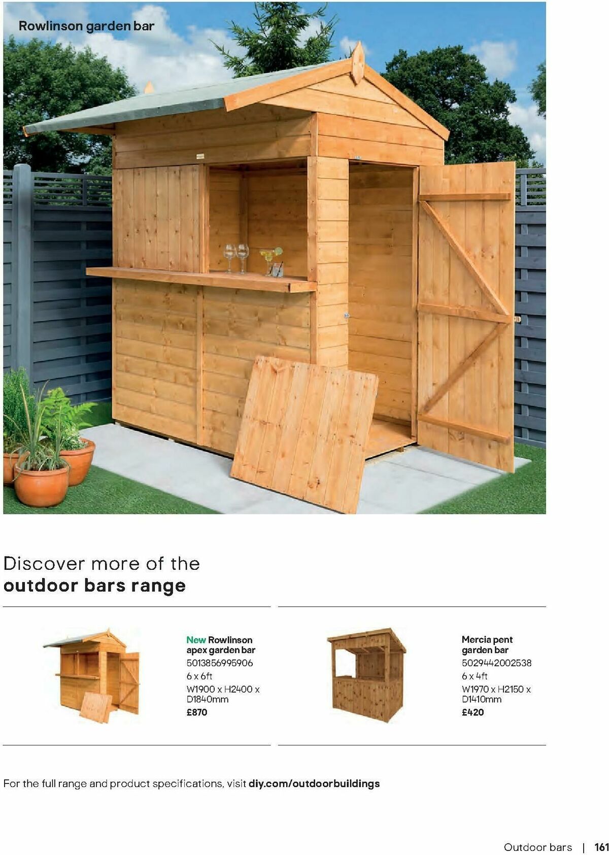 B&Q Outdoor Living Offers from 20 March