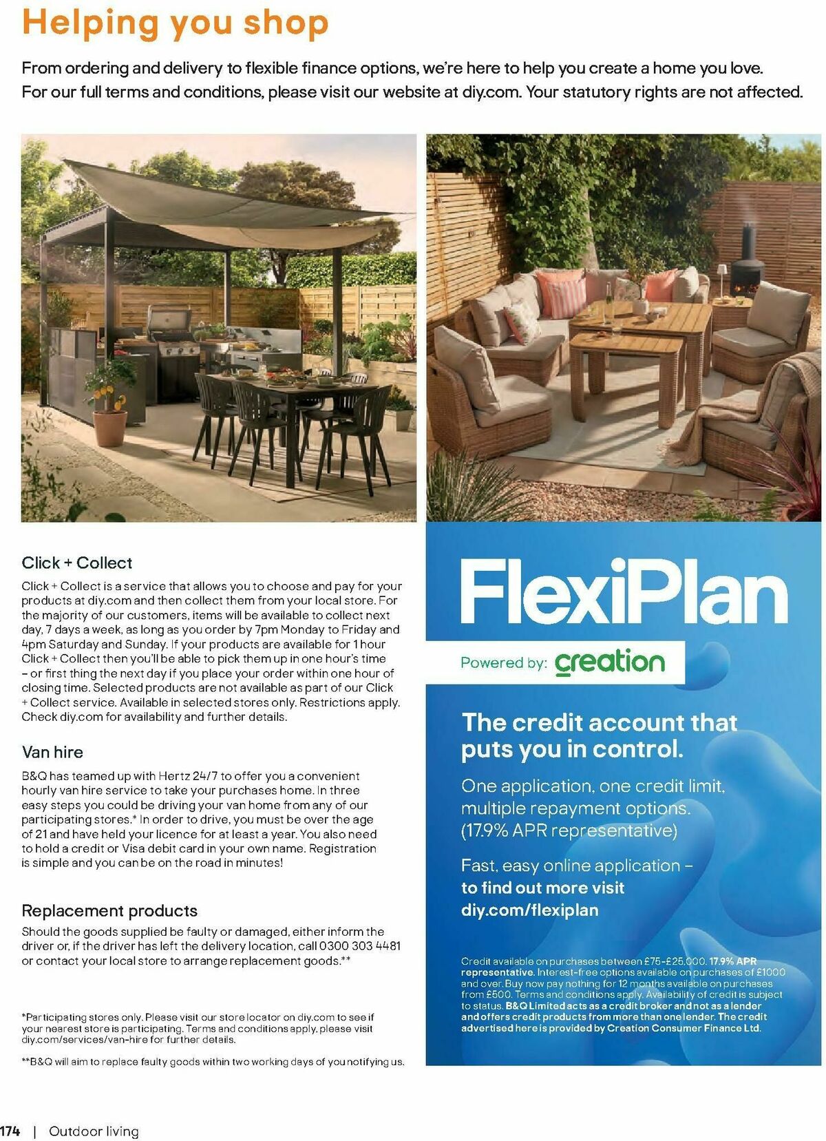 B&Q Outdoor Living Offers from 20 March