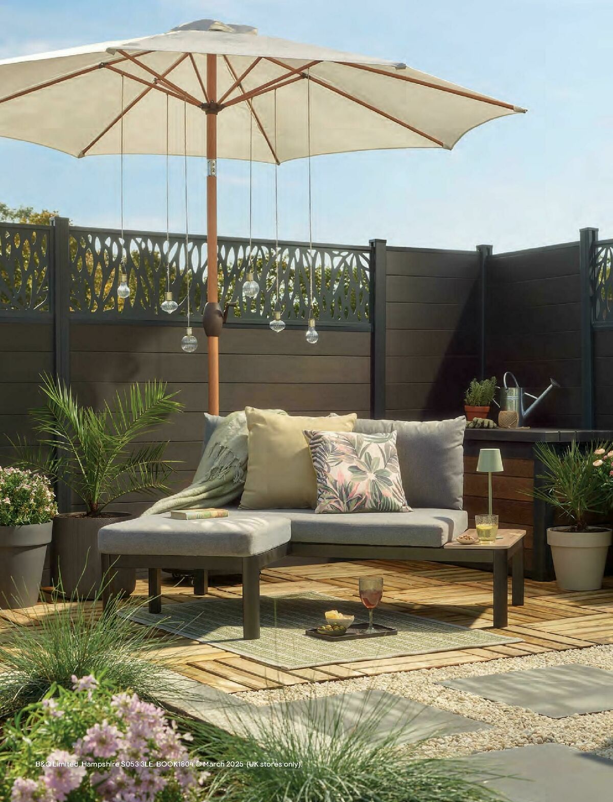 B&Q Outdoor Living Offers from 20 March