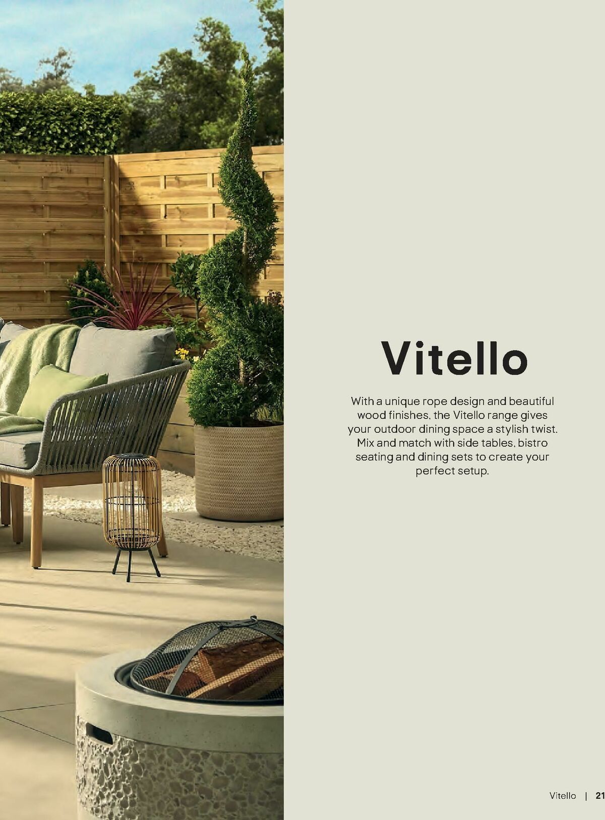 B&Q Outdoor Living Offers from 20 March