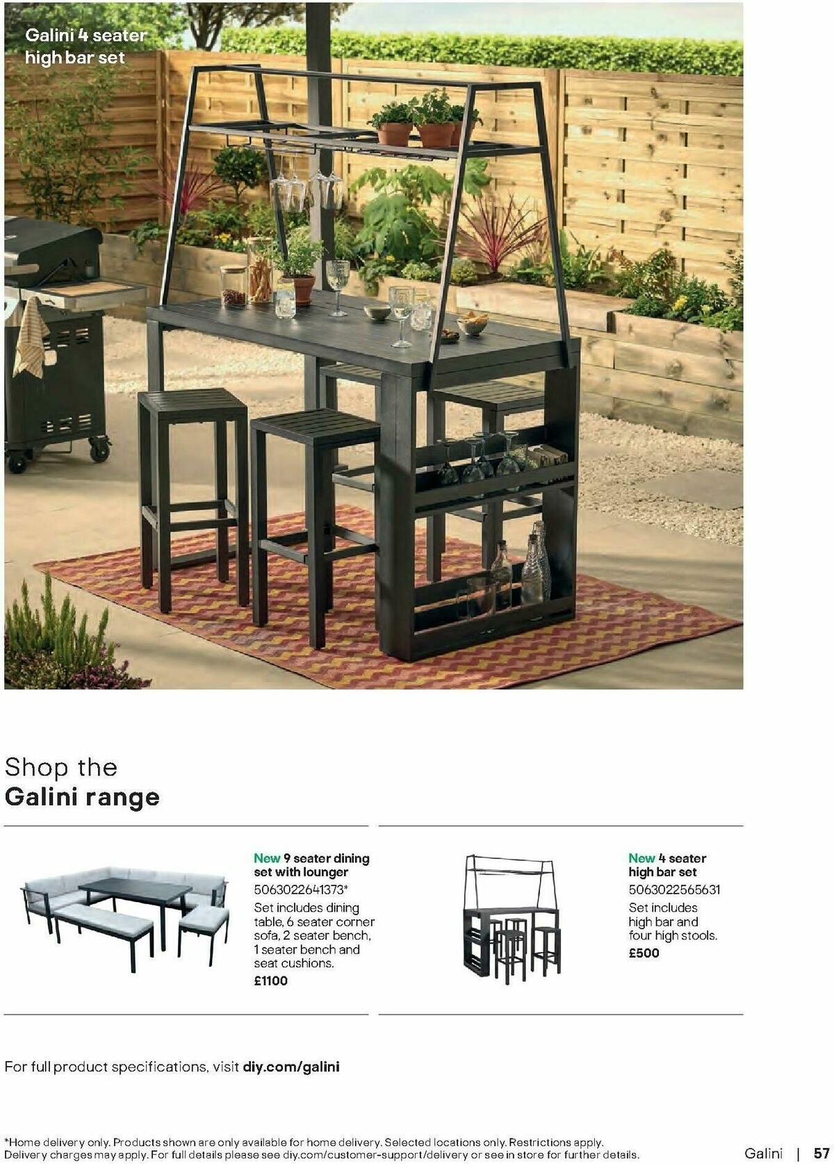 B&Q Outdoor Living Offers from 20 March