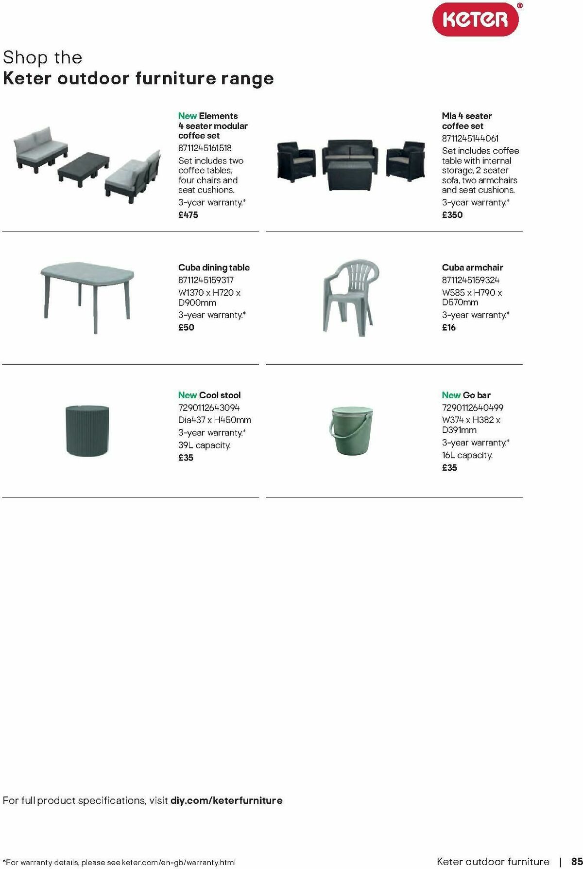 B&Q Outdoor Living Offers from 20 March