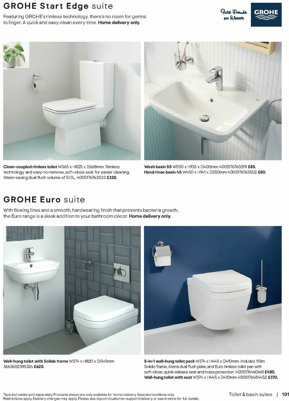 B&Q Bathrooms Offers from 28 April