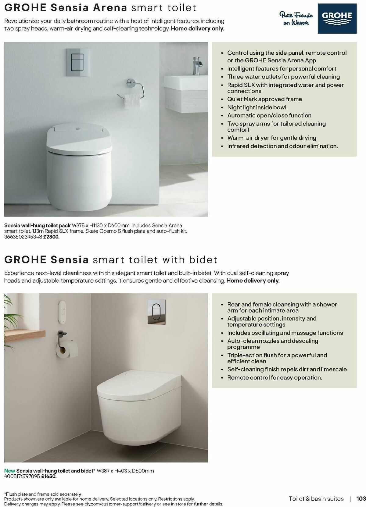 B&Q Bathrooms Offers from 28 April