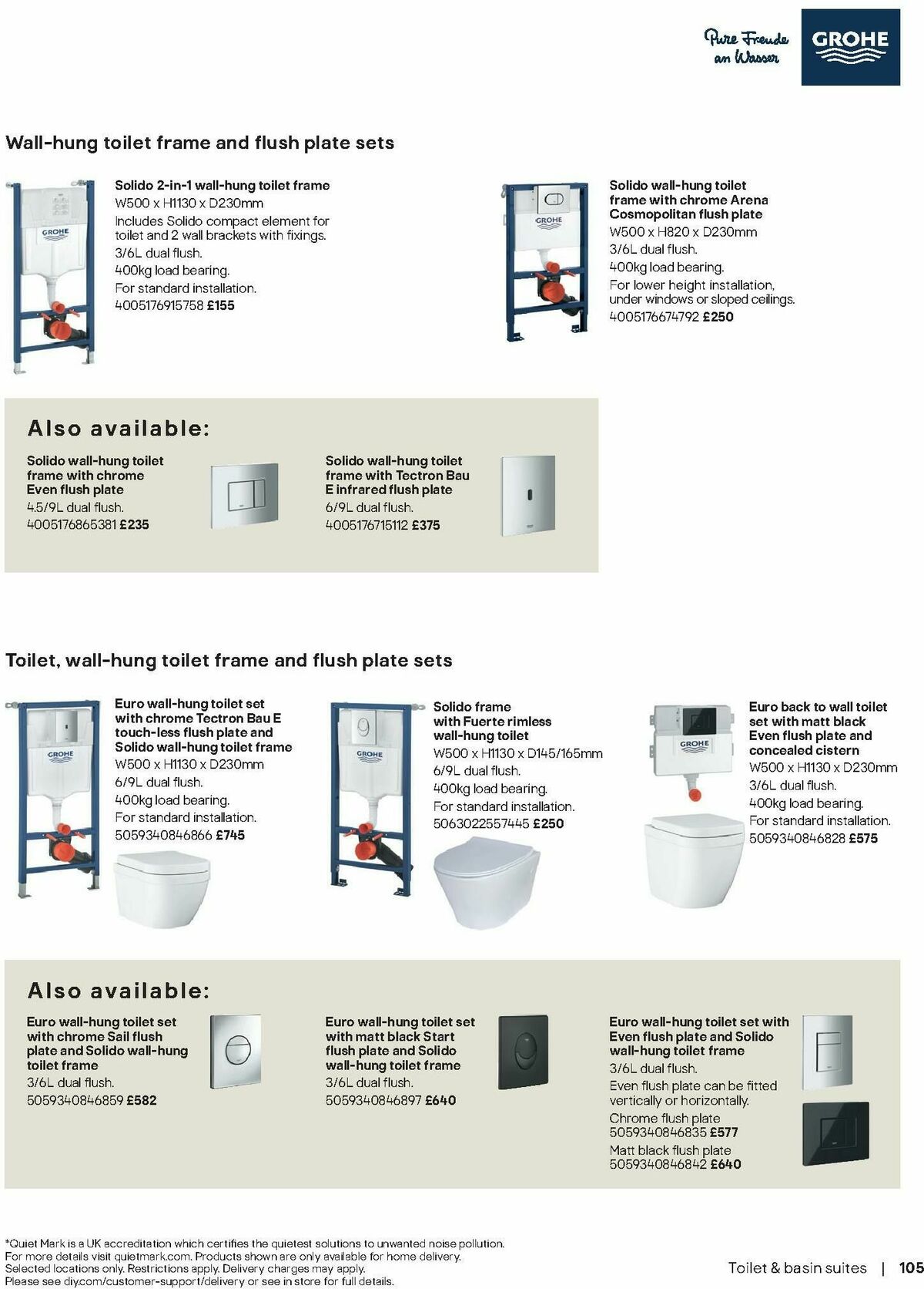 B&Q Bathrooms Offers from 28 April