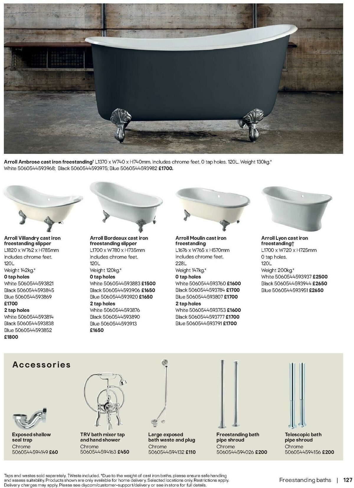 B&Q Bathrooms Offers from 28 April