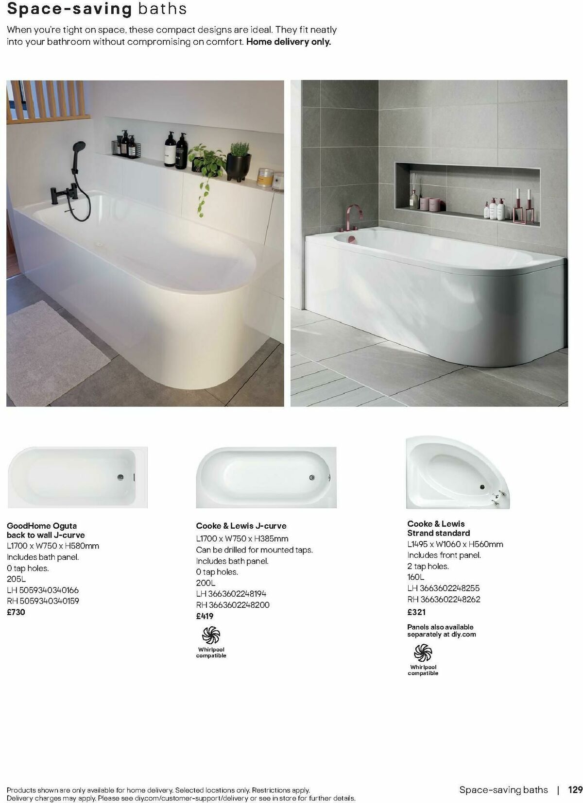 B&Q Bathrooms Offers from 28 April