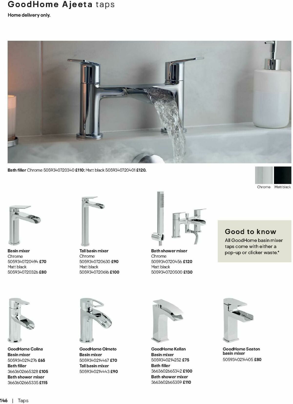 B&Q Bathrooms Offers from 28 April