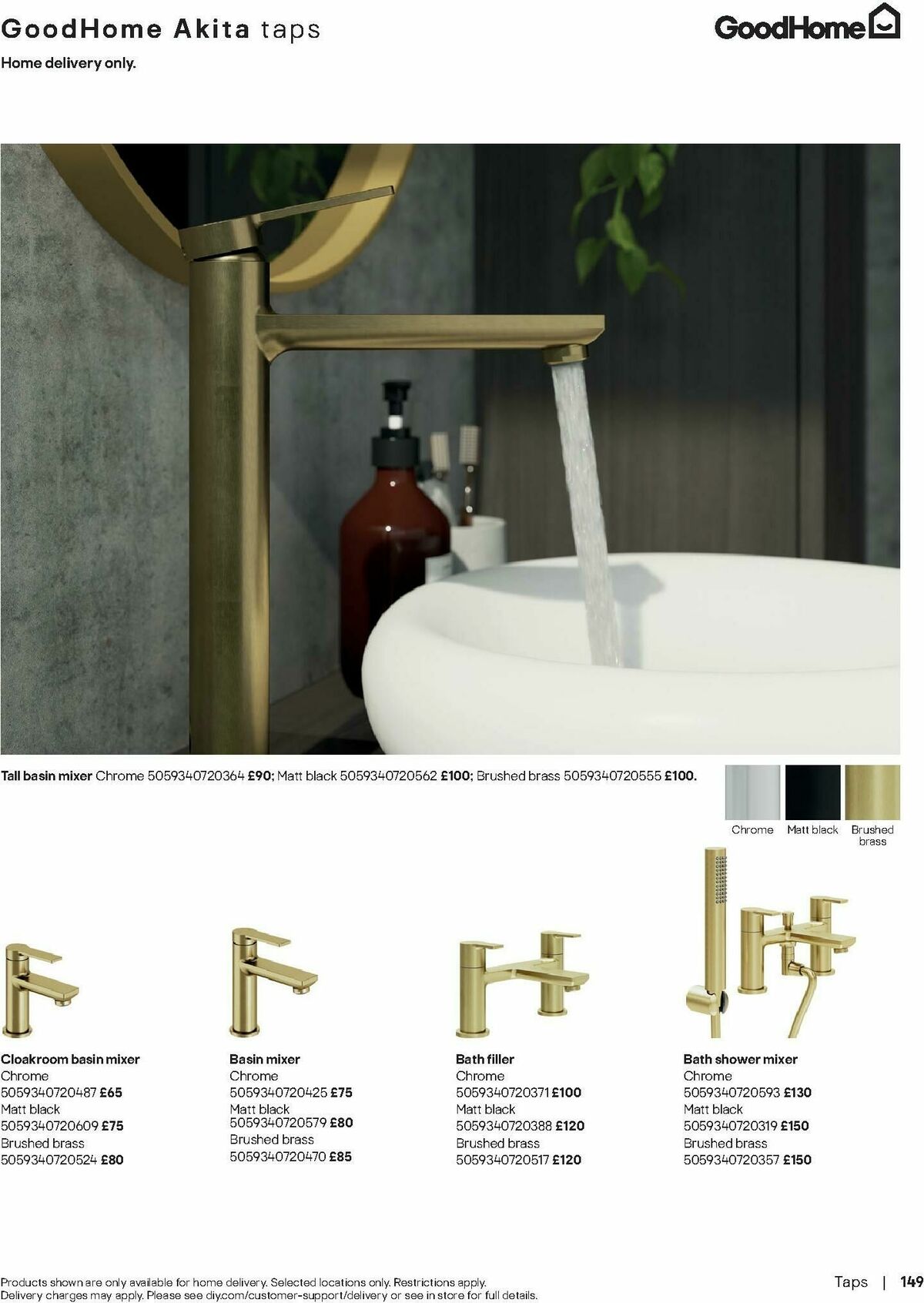 B&Q Bathrooms Offers from 28 April