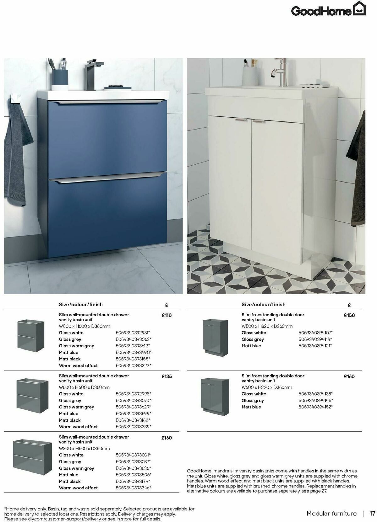 B&Q Bathrooms Offers from 28 April