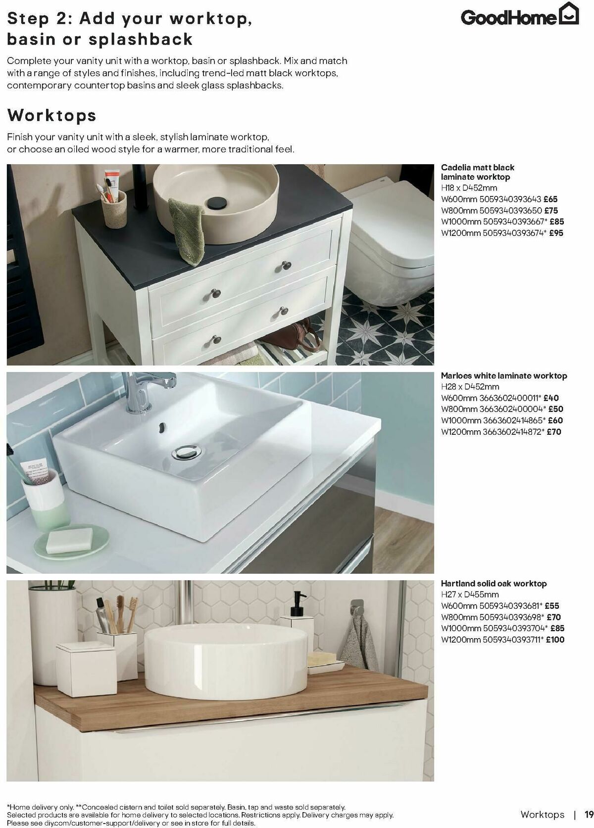 B&Q Bathrooms Offers from 28 April