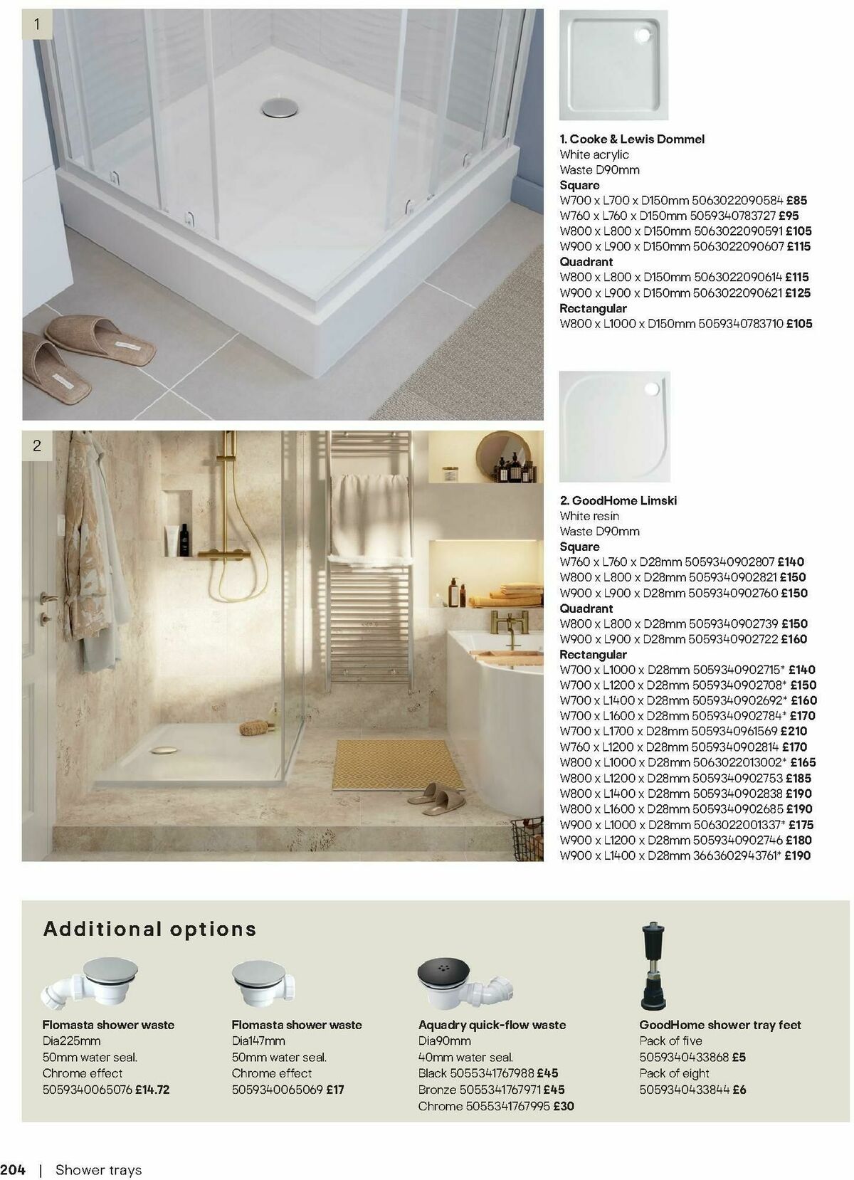 B&Q Bathrooms Offers from 28 April