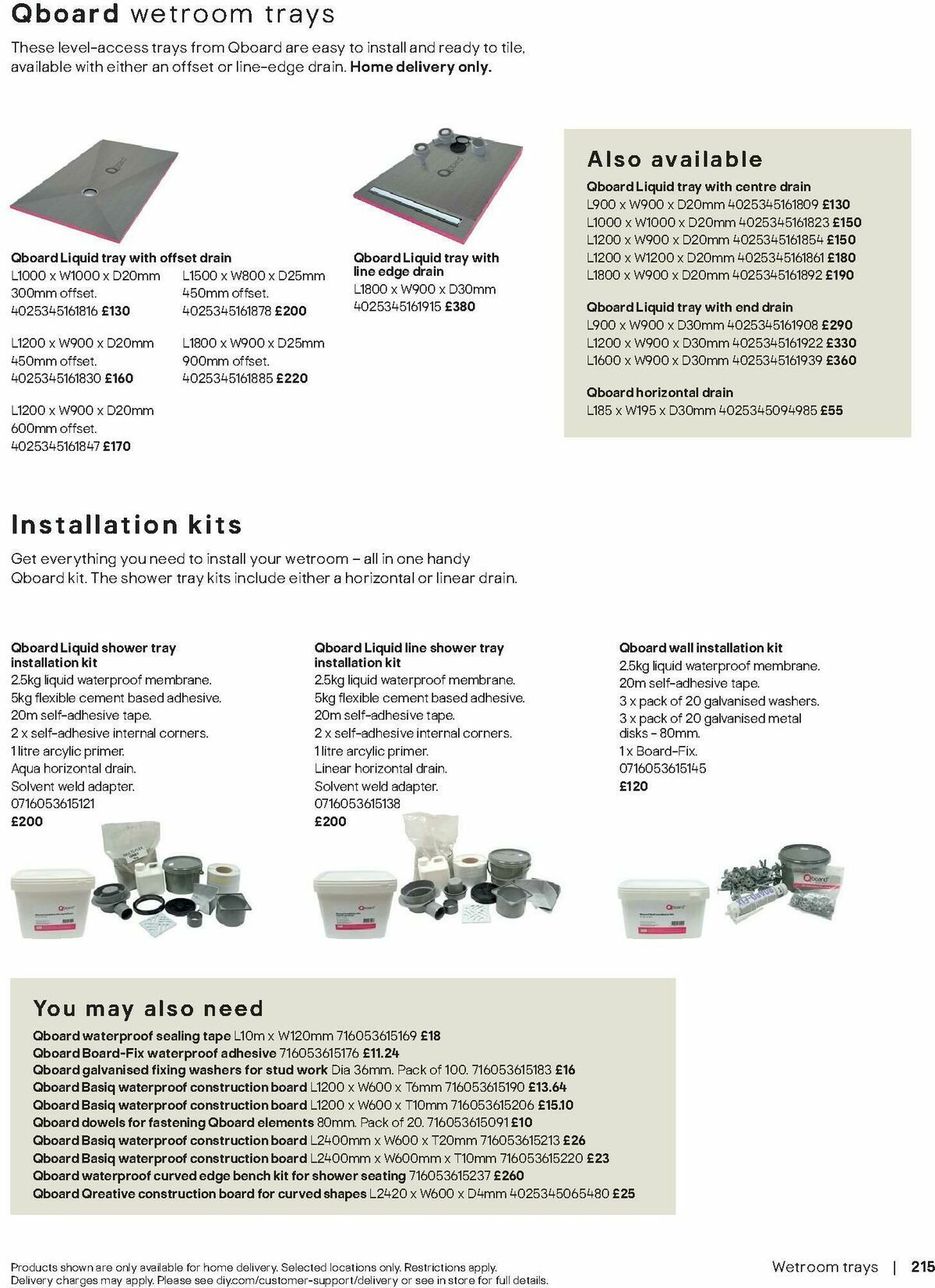 B&Q Bathrooms Offers from 28 April