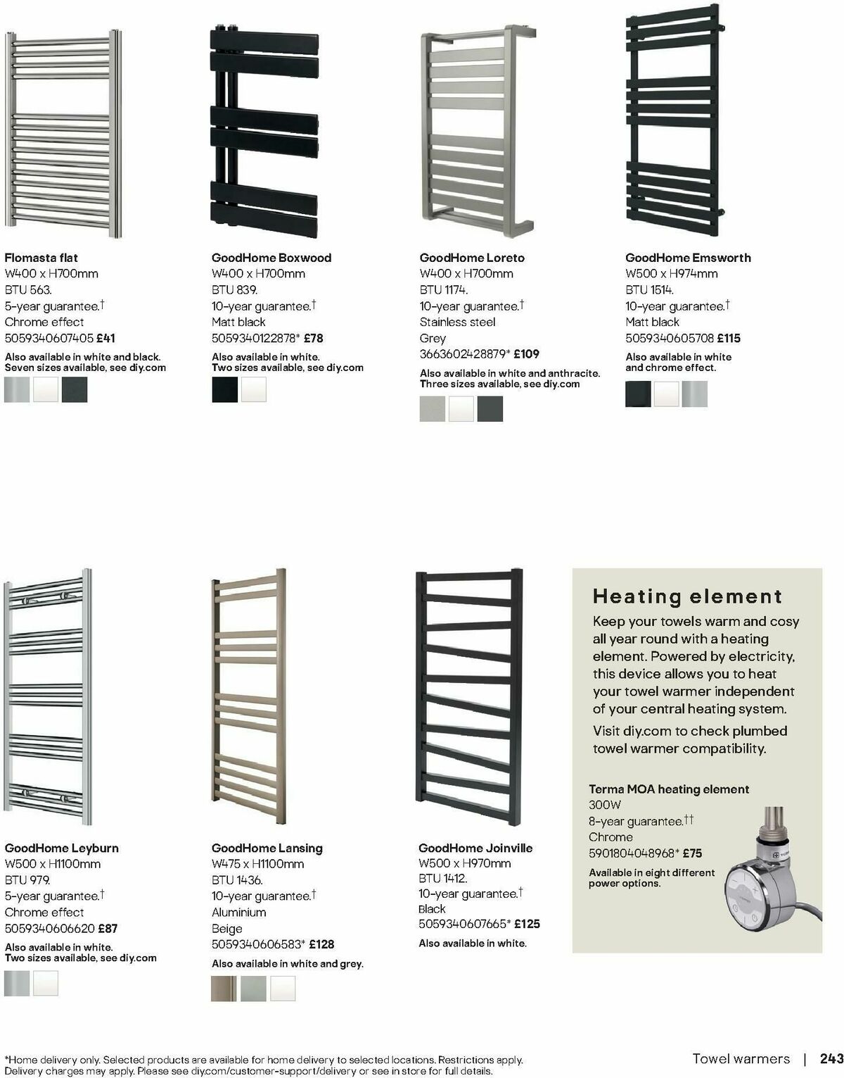 B&Q Bathrooms Offers from 28 April