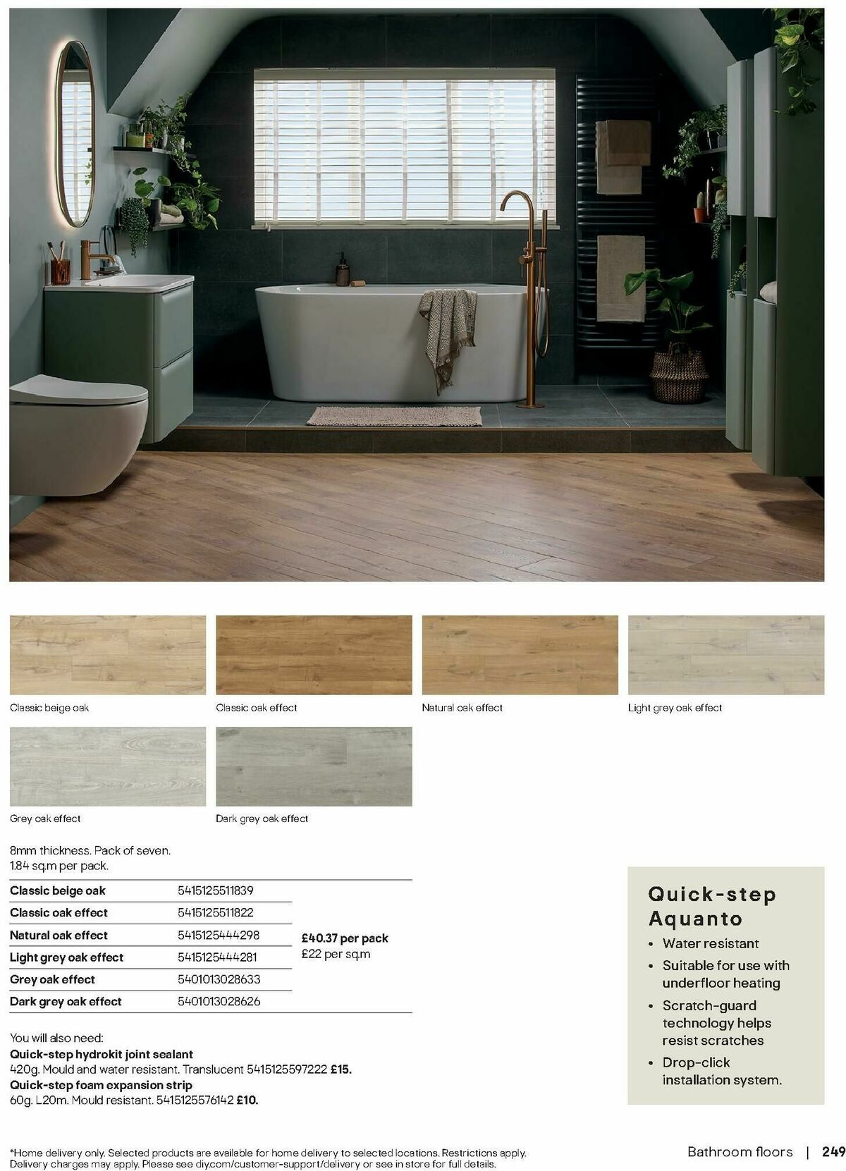 B&Q Bathrooms Offers from 28 April