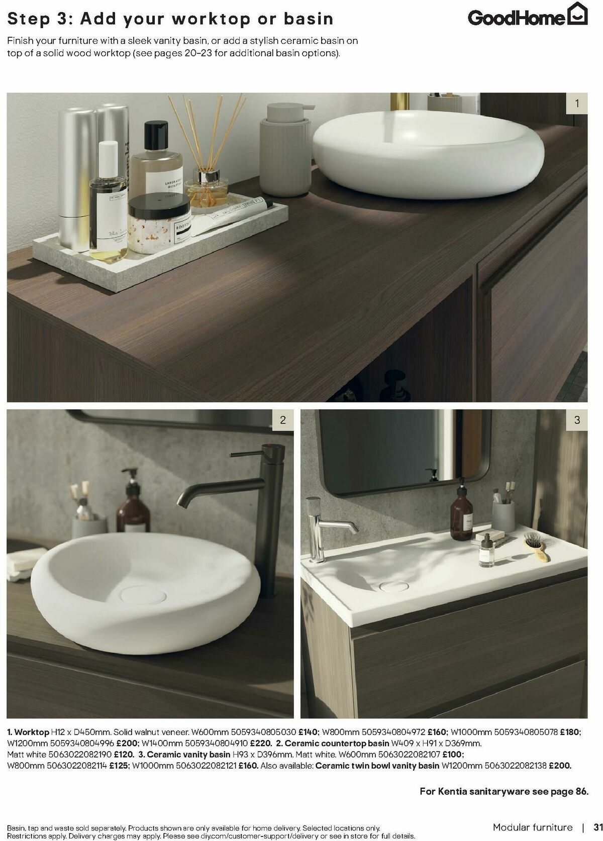 B&Q Bathrooms Offers from 28 April