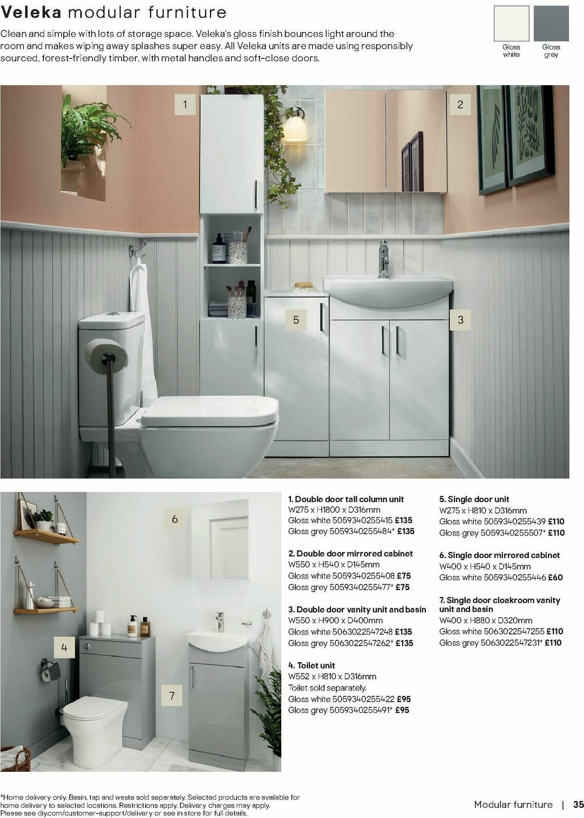 B&Q Bathrooms Offers from 28 April